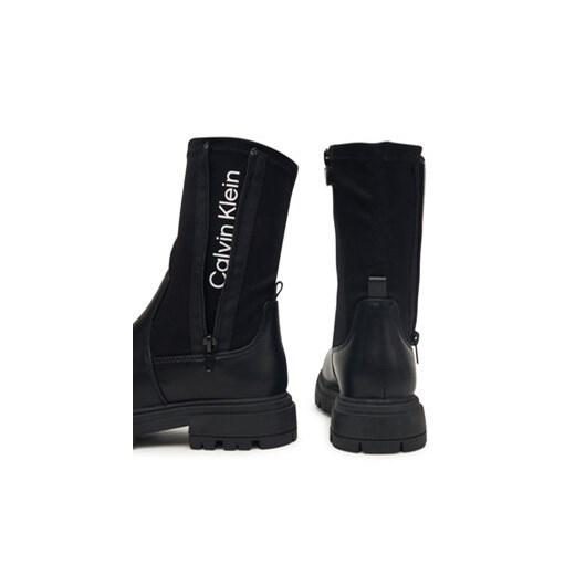 Botki Calvin Klein Chelsea Boot V3A5-83123-1464 D Czarny Calvin Klein 35 eobuwie.pl