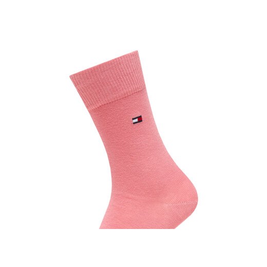 Zestaw 2 par wysokich skarpet dziecięcych Tommy Hilfiger 701229939 Różowy Tommy Hilfiger 35_38 eobuwie.pl