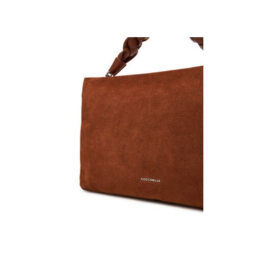 Torebka Coccinelle P6P Boheme Suede Bimaterial E1 P6P 19 02 01 Brązowy Coccinelle OS eobuwie.pl