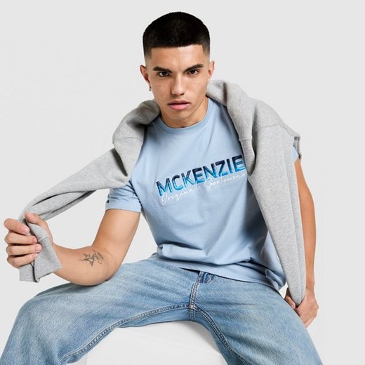MCKENZIE T-SHIRT CASSON TEE BLU-DUBL ze sklepu JD Sports  w kategorii T-shirty męskie - zdjęcie 185633212