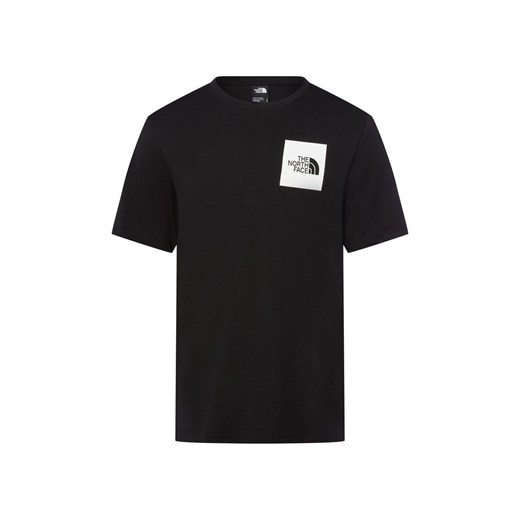 The North Face Koszulka męska Mężczyźni Bawełna czarny jednolity ze sklepu vangraaf w kategorii T-shirty męskie - zdjęcie 185633322