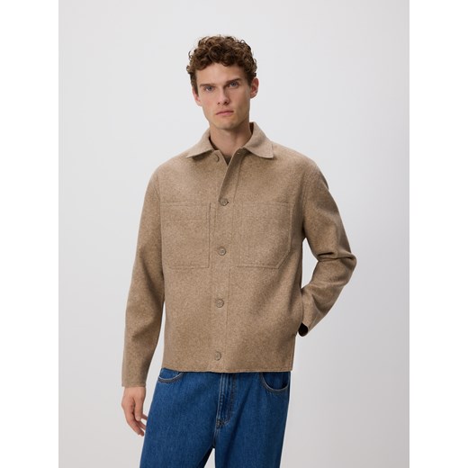 Reserved - Kurtka koszulowa - beżowy Reserved L Reserved