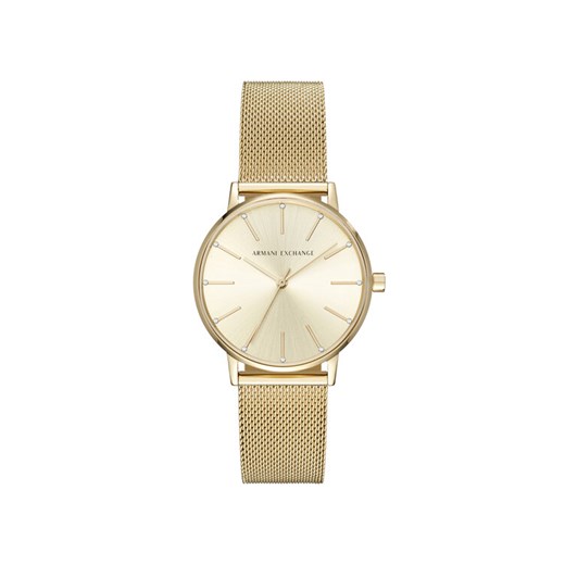 Zegarek Armani Exchange Lola AX5536 Złoty ze sklepu eobuwie.pl w kategorii Zegarki - zdjęcie 185634081