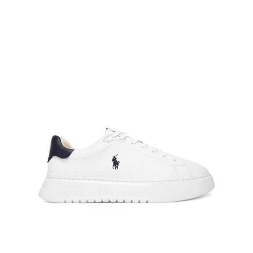 Sneakersy Polo Ralph Lauren 809974097001 Biały ze sklepu eobuwie.pl w kategorii Buty sportowe męskie - zdjęcie 185634103