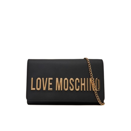 Torebka LOVE MOSCHINO JC4103PP0NKD0000 Czarny ze sklepu eobuwie.pl w kategorii Kopertówki - zdjęcie 185634112