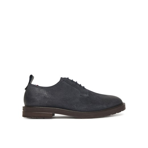 Tommy Hilfiger Półbuty Cleated Derby FM0FM05770 Granatowy ze sklepu MODIVO w kategorii Półbuty męskie - zdjęcie 185634802