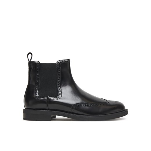 Tommy Hilfiger Sztyblety Hilfiger Vogue FM0FM05765 Czarny ze sklepu MODIVO w kategorii Buty zimowe męskie - zdjęcie 185634884