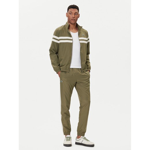 Lacoste Dres WH4766 Zielony Regular Fit ze sklepu MODIVO w kategorii Dresy męskie - zdjęcie 185634894