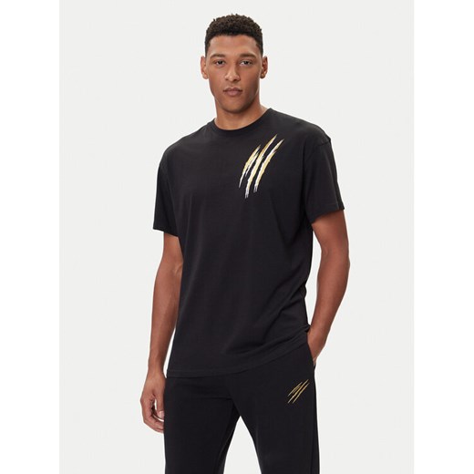 Plein Sport T-Shirt FAEC MTK8356 STE001N Czarny Loose Fit ze sklepu MODIVO w kategorii T-shirty męskie - zdjęcie 185634910
