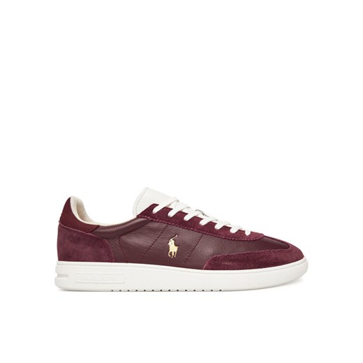 Polo Ralph Lauren Sneakersy 809973701004 Bordowy ze sklepu MODIVO w kategorii Buty sportowe męskie - zdjęcie 185634913