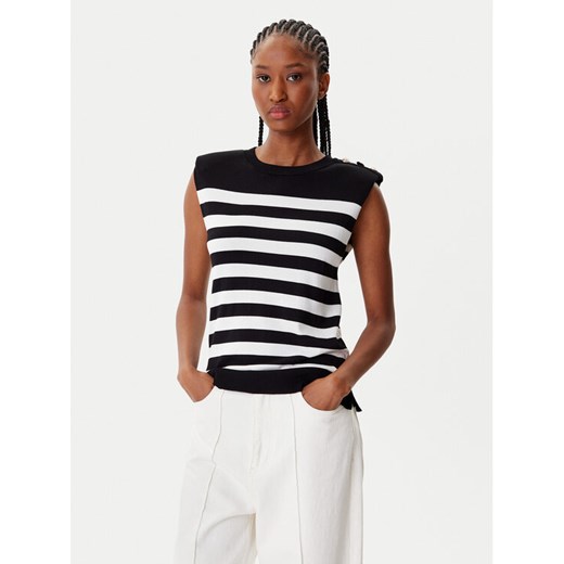 Morgan Sweter 252-MRANI Czarny Regular Fit ze sklepu MODIVO w kategorii Swetry damskie - zdjęcie 185634921
