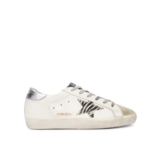 GOLDEN GOOSE Sneakersy Super-Star Classic With List GWF00101.F002692.81571 Biały ze sklepu MODIVO w kategorii Buty sportowe damskie - zdjęcie 185634923