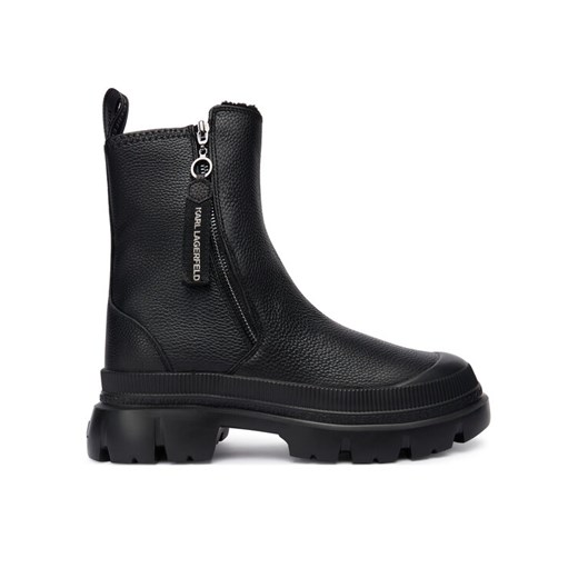 KARL LAGERFELD Botki KL43566 Czarny ze sklepu MODIVO w kategorii Botki - zdjęcie 185635001