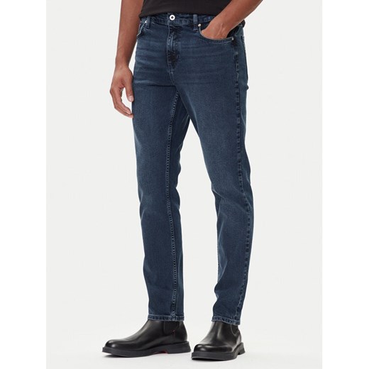 Karl Lagerfeld Jeans Jeansy A4M10138 Czarny Slim Fit ze sklepu MODIVO w kategorii Jeansy męskie - zdjęcie 185635002