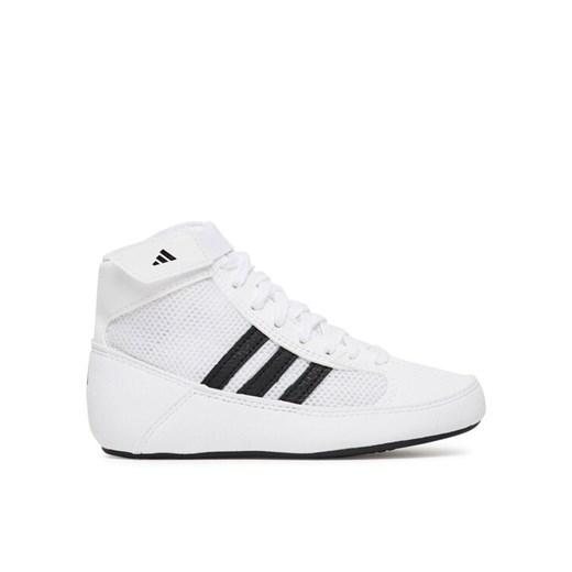 adidas Buty bokserskie HVC JP6123 Biały ze sklepu MODIVO w kategorii Buty sportowe dziecięce - zdjęcie 185635052