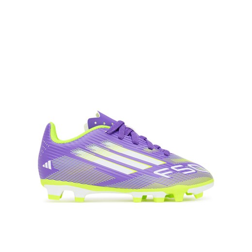 adidas Buty do piłki nożnej F50 Club Firm/Multi-Ground Boots Kids JI0030 Fioletowy ze sklepu MODIVO w kategorii Buty sportowe dziecięce - zdjęcie 185635112