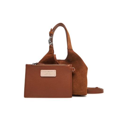 Coccinelle Torebka THE Coccinelle C-Easy E1 THE 58 01 01 Brązowy ze sklepu MODIVO w kategorii Torby Shopper bag - zdjęcie 185635144