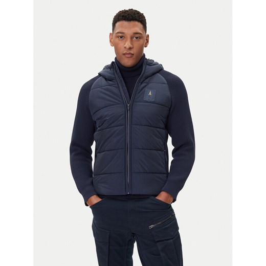Aeronautica Militare Kurtka przejściowa 252AM1383UCL00001 Granatowy Regular Fit ze sklepu MODIVO w kategorii Kurtki męskie - zdjęcie 185635163