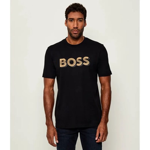BOSS BLACK T-shirt H-Thompson 656 | Regular Fit ze sklepu Gomez Fashion Store w kategorii T-shirty męskie - zdjęcie 185637471