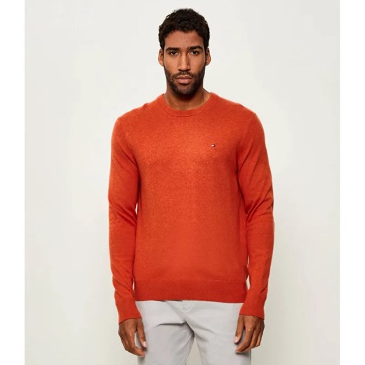 Tommy Hilfiger Sweter | Regular Fit | z dodatkiem kaszmiru ze sklepu Gomez Fashion Store w kategorii Swetry męskie - zdjęcie 185637500