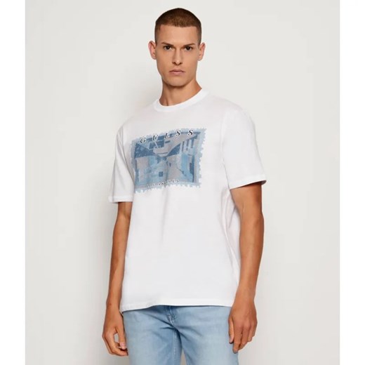 GUESS T-shirt | Regular Fit ze sklepu Gomez Fashion Store w kategorii T-shirty męskie - zdjęcie 185637522
