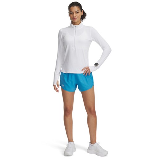 Damskie spodenki do biegania Under Armour UA Fly By 3\'\' Shorts - niebieskie ze sklepu Sportstylestory.com w kategorii Szorty - zdjęcie 185638834