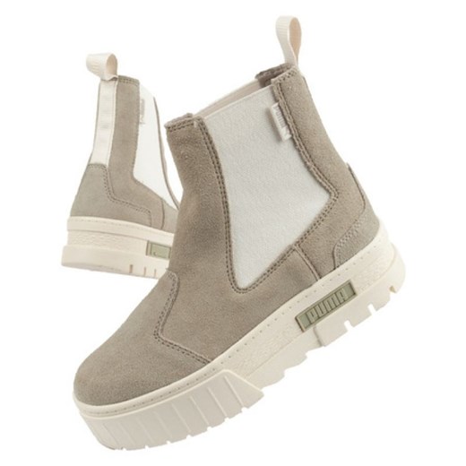 Buty Puma Mayze Chelsea Suede W 382829 05 beżowy Puma 38,5 ButyModne.pl