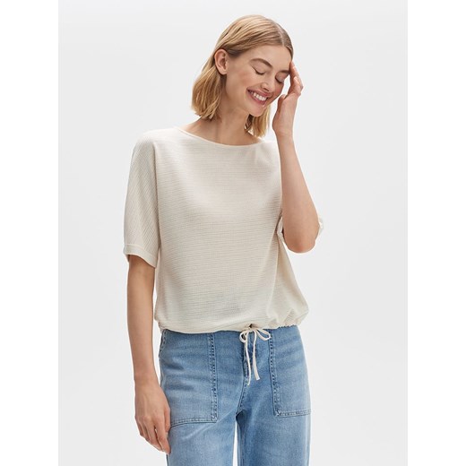 OPUS Bluzka w kolorze kremowym Opus 44 okazja Limango Polska