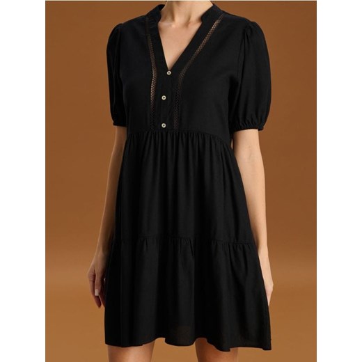 Sinsay - Sukienka mini - czarny Sinsay XS wyprzedaż Sinsay
