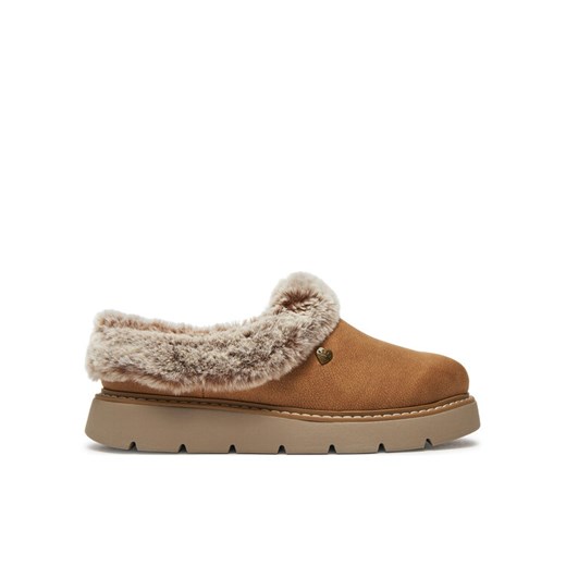 Skechers Kapcie 114762/CSNT Brązowy ze sklepu MODIVO w kategorii Kapcie damskie - zdjęcie 185641833