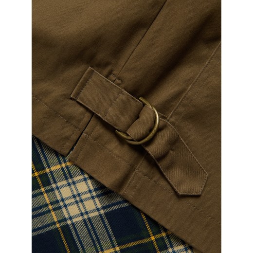 Reserved - Kurtka ze sztruksowym kołnierzykiem - zielony Reserved L Reserved