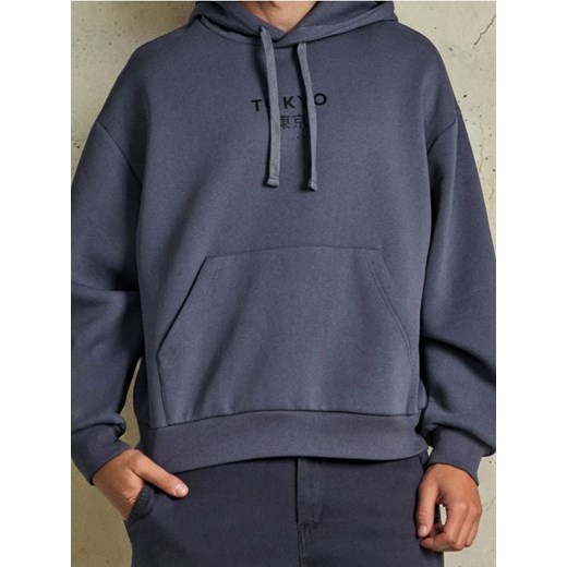 Sinsay - Bluza z nadrukiem na plecach - Inny ze sklepu Sinsay w kategorii Bluzy męskie - zdjęcie 185643722