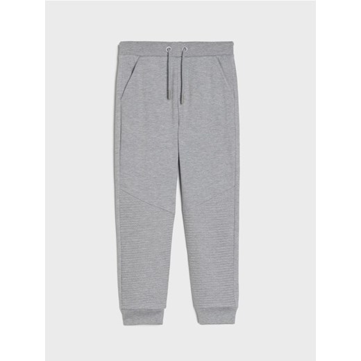 Sinsay - Spodnie jogger ze ściągaczami - szary ze sklepu Sinsay w kategorii Spodnie chłopięce - zdjęcie 185643780