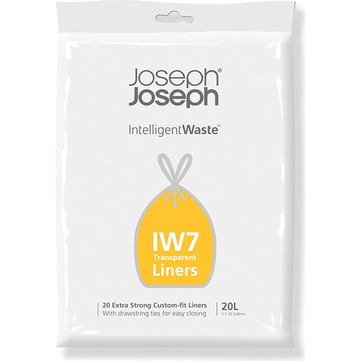 JosephJoseph Worki (20 szt.) &quot;IW7 - 20 l&quot; w kolorze białym na śmieci ze sklepu Limango Polska w kategorii Kosze na śmieci - zdjęcie 185644813