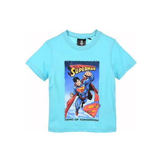 Superman Koszulka &quot;Superman&quot; w kolorze błękitnym ze sklepu Limango Polska w kategorii T-shirty chłopięce - zdjęcie 185644954