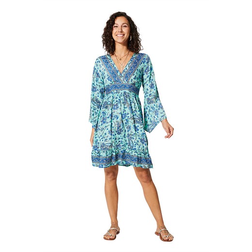 Ipanima Sukienka w kolorze turkusowo-niebieskim Ipanima 38/40 wyprzedaż Limango Polska