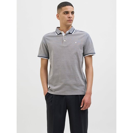 Jack &amp; Jones Koszulka polo &quot;Jjpaulos&quot; w kolorze szarym ze sklepu Limango Polska w kategorii T-shirty męskie - zdjęcie 185645134