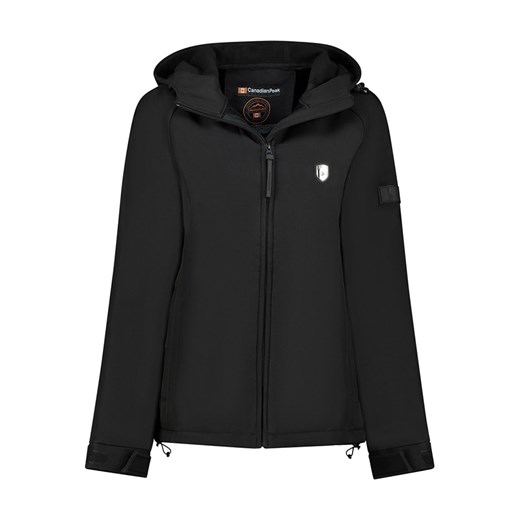 Canadian Peak Kurtka softshellowa &quot;Tamilataleak&quot; w kolorze czarnym ze sklepu Limango Polska w kategorii Kurtki damskie - zdjęcie 185645362