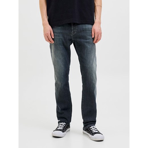Jack &amp; Jones Dżinsy &quot;Jjiglenn&quot; - Regular fit - w kolorze granatowym ze sklepu Limango Polska w kategorii Jeansy męskie - zdjęcie 185645484