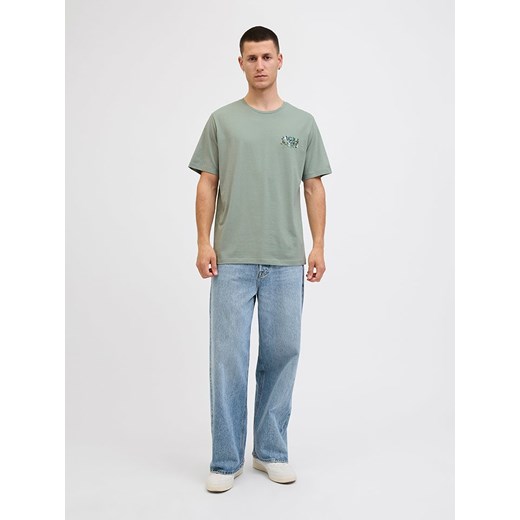 Jack &amp; Jones Koszulka &quot;Jjgeplas&quot; w kolorze zielonym Jack & Jones L okazja Limango Polska