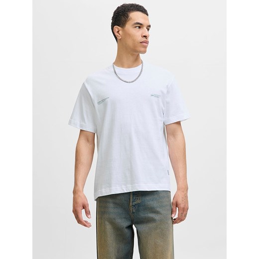 Jack &amp; Jones Koszulka &quot;Jorbillyburg Photo&quot; w kolorze białym ze sklepu Limango Polska w kategorii T-shirty męskie - zdjęcie 185645682