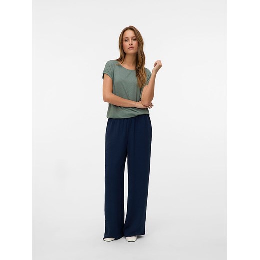 Vero Moda Koszulka w kolorze zielonym ze sklepu Limango Polska w kategorii Bluzki damskie - zdjęcie 185645690