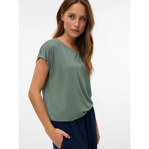 Vero Moda Koszulka w kolorze zielonym Vero Moda S okazja Limango Polska