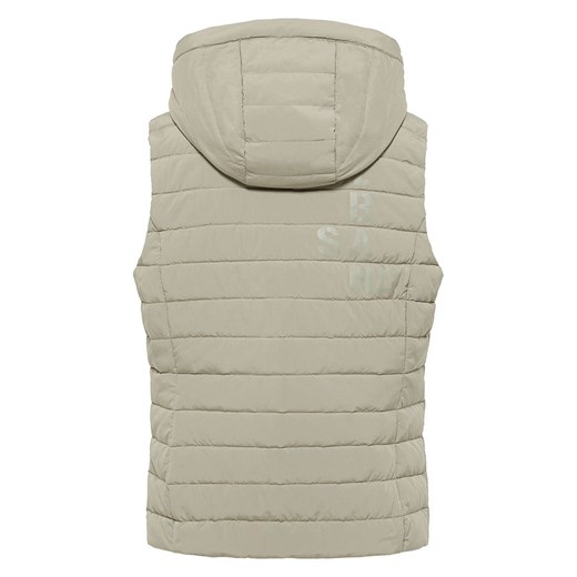 ELBSAND Kamizelka pikowana &quot;Cara&quot; w kolorze beżowym Elbsand M wyprzedaż Limango Polska