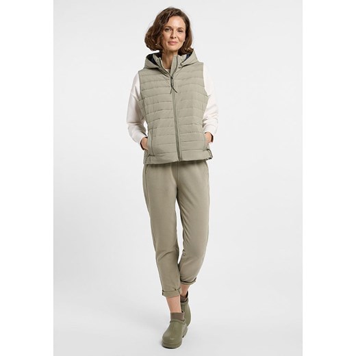 ELBSAND Kamizelka pikowana &quot;Cara&quot; w kolorze beżowym Elbsand M Limango Polska okazja