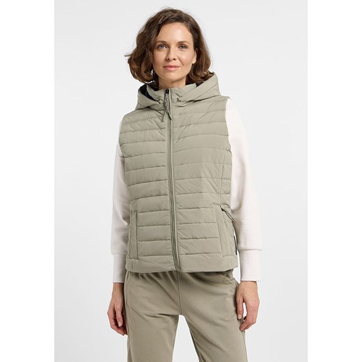 ELBSAND Kamizelka pikowana &quot;Cara&quot; w kolorze beżowym Elbsand M promocja Limango Polska