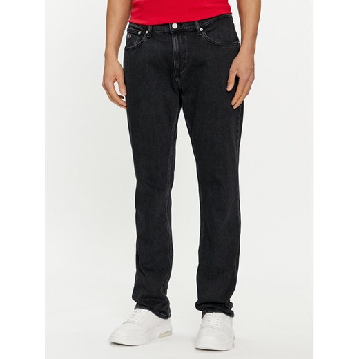 Tommy Jeans Jeansy Ryan DM0DM18221 Czarny Straight Fit ze sklepu MODIVO w kategorii Jeansy męskie - zdjęcie 185646791