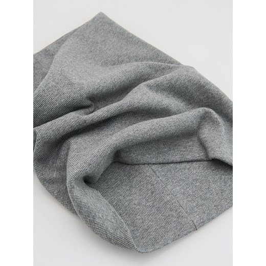 Reserved - Bawełniany komin - ciemnoszary Reserved ONE SIZE Reserved