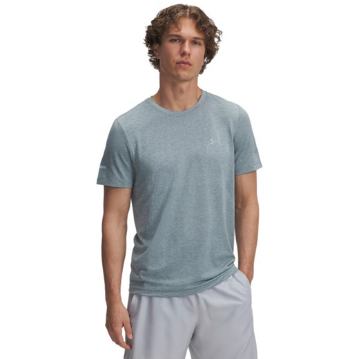 Męska koszulka do biegania Under Armour UA Seamless Stride SS - niebieska ze sklepu Sportstylestory.com w kategorii T-shirty męskie - zdjęcie 185649993