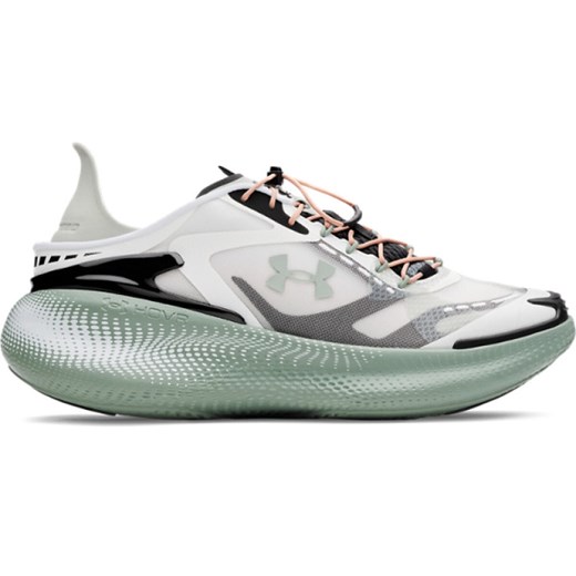 Sneakersy sportowe uniseks Under Armour UA Echo - zielone ze sklepu Sportstylestory.com w kategorii Buty sportowe damskie - zdjęcie 185650051